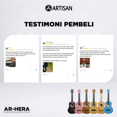 ARTISAN Ukulele Kencrung ( AR - HERA ) Senar 4 Nylon