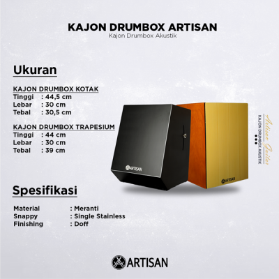 ARTISAN Kajon Drumbox Akustik