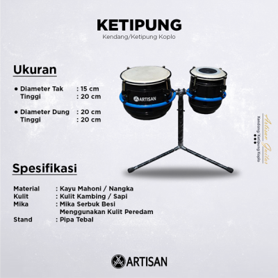 ARTISAN Kendang / Ketipung Dangdut Koplo