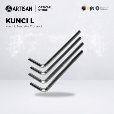ARTISAN Kunci L / Kunci Truss Rod Gitar Tanam Besi