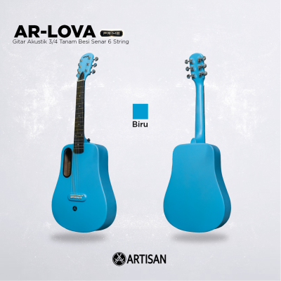 ARTISAN Gitar Akustik 3/4 Tanam Besi ( AR - LOVA Prime ) Senar 6 String