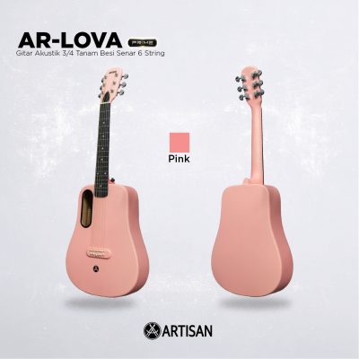 ARTISAN Gitar Akustik 3/4 Tanam Besi ( AR - LOVA Prime ) Senar 6 String