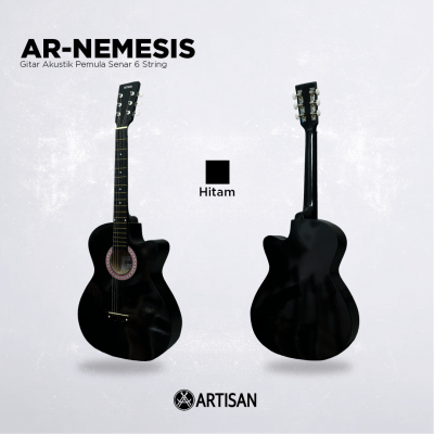 ARTISAN Gitar Akustik Pemula ( AR - NEMESIS ) Senar 6 String