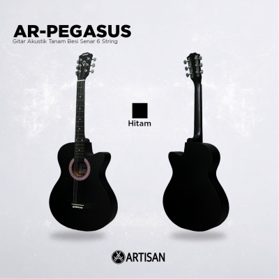 ARTISAN Gitar Akustik Tanam Besi ( AR - PEGASUS ) Senar 6 String