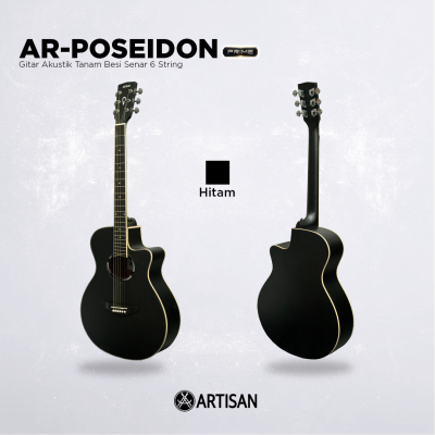 ARTISAN Gitar Akustik Tanam Besi ( AR - POSEIDON Prime ) Senar 6 String
