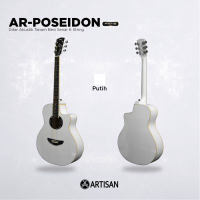 ARTISAN Gitar Akustik Tanam Besi ( AR - POSEIDON Prime ) Senar 6 String
