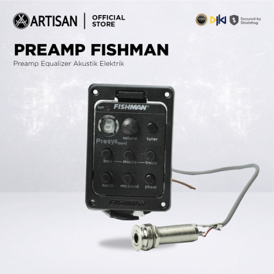 ARTISAN Preamp Equalizer Fishman Blend Akustik Elektrik