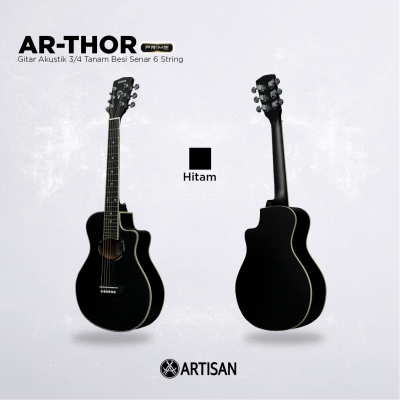 ARTISAN Gitar Akustik 3/4 Tanam Besi (AR - THOR Prime) Senar 6 String
