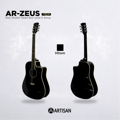 ARTISAN Gitar Akustik Tanam Besi ( AR - ZEUS Prime ) Senar 6 String