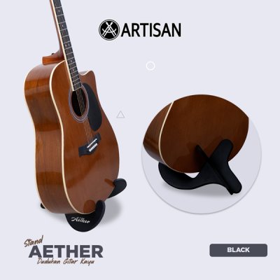 ARTISAN Stand Gitar Lipat Kayu Aether Universal