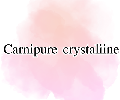 Carnipure crystaliine