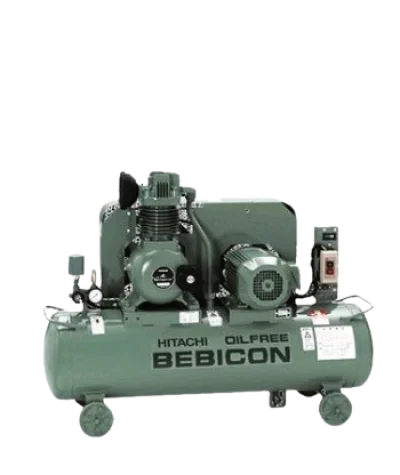 ปั๊มลม HITACHI AIR COMPRESSOR OIL FREE  Model :0.75OP-9.5G5A