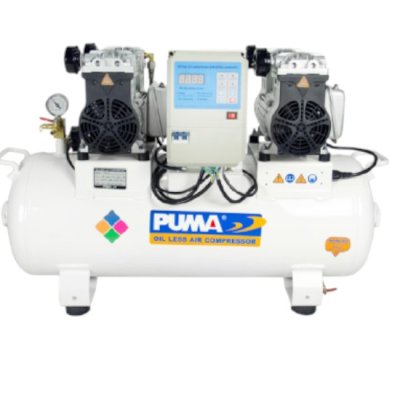 ปั๊มลมพูม่าแบบไม่ใช้น้ำมัน PUMA Oilfree Air compressor Model : WD-460