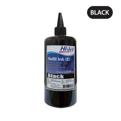 Hi-jet หมึกเติม Inkjet Refill (EPSON) 500 ml. (ชุดสุดคุ้ม 6 สี)