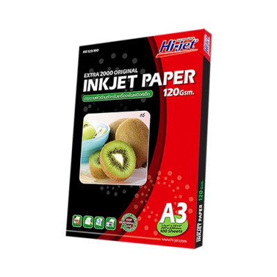Hi-jet กระดาษอิงค์เจ็ท ผิวด้าน Inkjet Matt Paper 120 แกรม