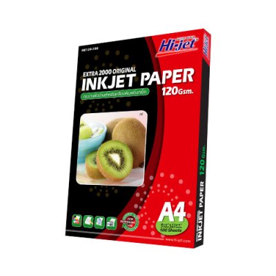 Hi-jet กระดาษอิงค์เจ็ท ผิวด้าน Inkjet Matt Paper 120 แกรม