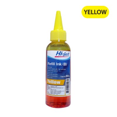 Hi-jet หมึกเติม Inkjet Refill Ink สำหรับแบรนด์ (ฺBrother) (บราเธอร์) 100 ml. (เลือกสีได้) หมึกเติมเกรดพรีเมี่ยม
