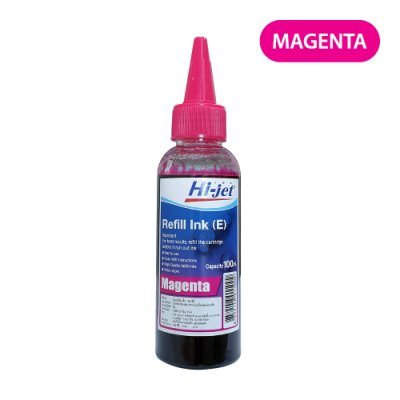 Hi-jet หมึกเติม Inkjet Refill Ink (EPSON) เอปสัน 100 ml. (ชุดสุดคุ้ม 6 สี)