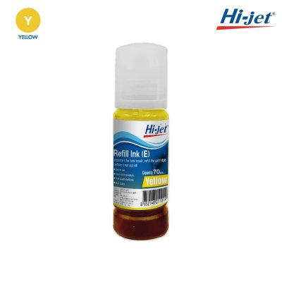 Hi-jet Inkjet Refill Ink 70 ml for (EPSON) – Color Selectable, High Quality Compatible Ink