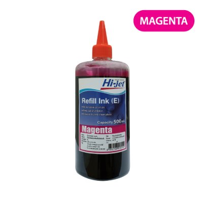 Hi-jet Inkjet Refill Ink 500 ml – 4-Color Set (Brand Selectable) – High Quality Compatible Ink