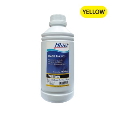 Hi-jet หมึกเติม Inkjet Refill Ink สำหรับแบรนด์ (ฺCANON) (แคนนอน) หมึกเติมเกรดพรีเมี่ยม หมึกเทียบเท่า 1000 ml. (เลือกสีได้)