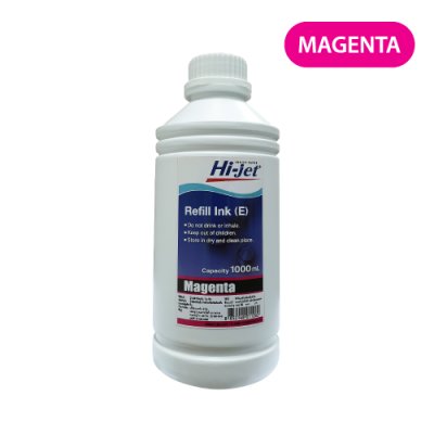 Hi-jet หมึกเติม Inkjet Refill Ink สำหรับแบรนด์ (EPSON) (เอปสัน) 1000 ml. (เลือกสีได้)