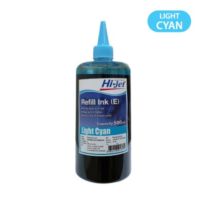 Hi-jet หมึกเติม Inkjet Refill Ink สำหรับแบรนด์ (EPSON) (เอปสัน) 500 ml. (เลือกสีได้)