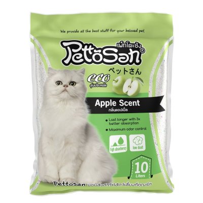 Petto San ทรายแมว Apple 10L