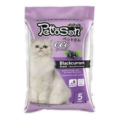 Petto San ทรายแมว Blackcurrant 5L.