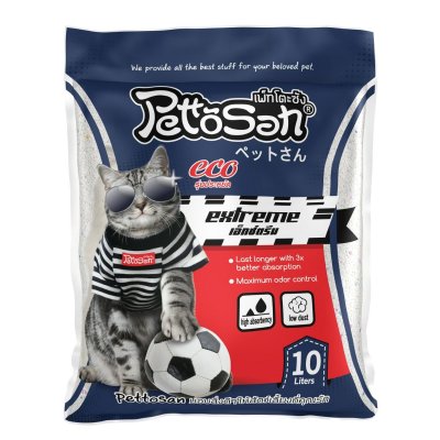 Petto San ทรายแมว Extreme 10L