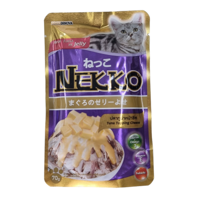 Nekko ทูน่าชีสในเยลลี่ 70g.