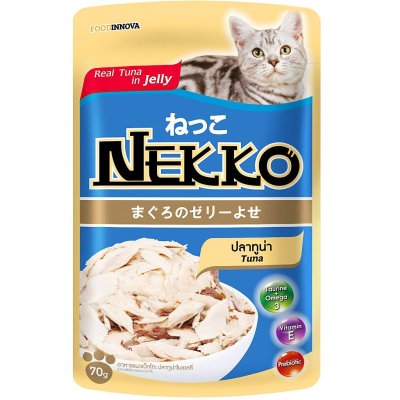 Nekko ทูน่าในเยลลี่ 70g.