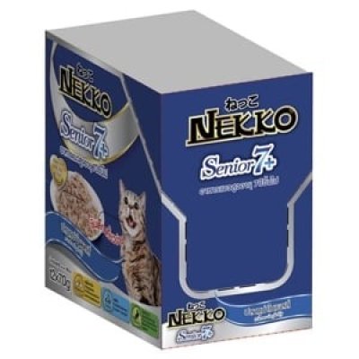 Nekko ซีเนียร์7+ ทูน่าในเยลลี่ 12pcs.x70g.