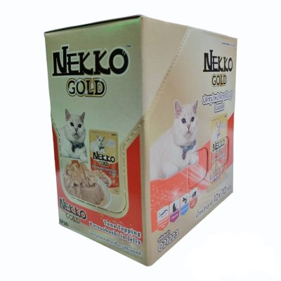 Nekko Gold ทูน่า, คัตทสึโอะบูชิในเยลลี่ 12pcs.x70g.