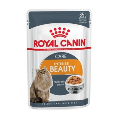 Royal Canin Intense Beauty in Jelly Pouch 85g.