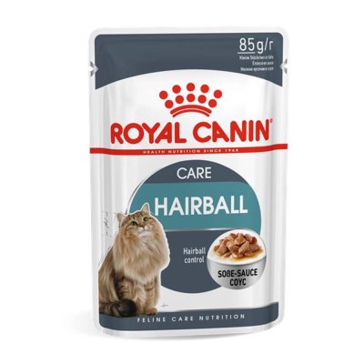 Royal Canin Hairball Care in Gravy Pouch 85g.