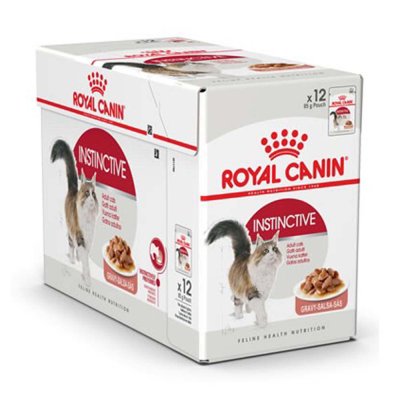 Royal Canin Instinctive Chunks In Gravy Pouch 12pcs.x85g.