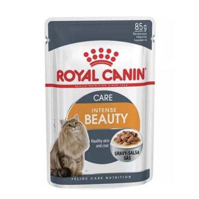 Royal Canin Intense Beauty in Gravy Pouch 85g.