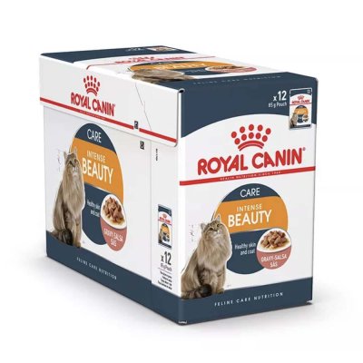 Royal Canin Intense Beauty in Gravy Pouch 12pcs.x85g.