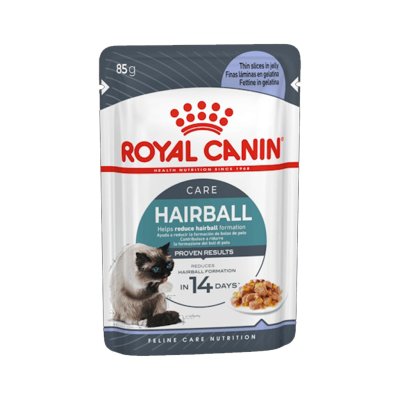 Royal Canin Hairball Care in Jelly Pouch 85g.