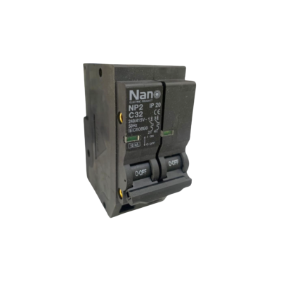 NP2C - เซอร์กิตเบรกเกอร์ ปลั๊กออน - 2Pole รุ่น (NANO)