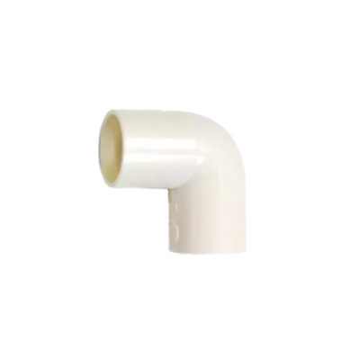 ข้องอ 90 องศาสีขาว - ตราช้าง