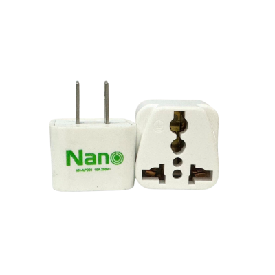 ปลั๊กอะแดปเตอร์ เต้ารับสากล แปลง 2 ขา NN-ADP-01