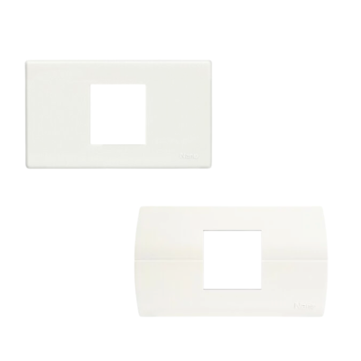 หน้ากากมีขอบ - สีขาว (NANO-400-5)