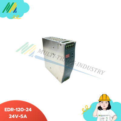 EDR-120-24  Din Rail Single O-P - MeanWell