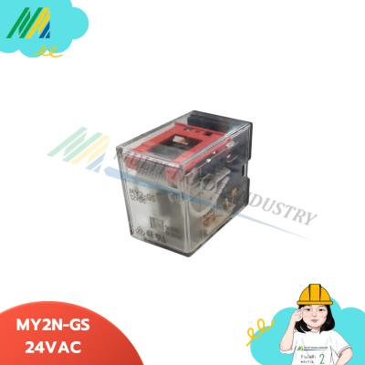 MY2-GS 12VDC Relay Omron (ไม่มีไฟ)