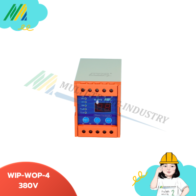WIP-WOP-4 380V ป้องกันไฟขาดเฟส 3P3W