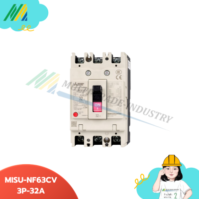 เบรกเกอร์ รุ่น MITSU-NF63CV 3P - Breaker