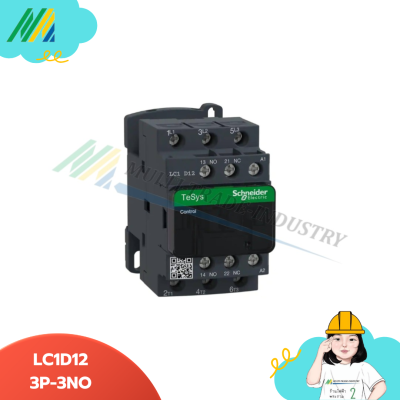 LC1D-M7 Contactor 3P 1NO+1NC Coil 220Vac - Schneider