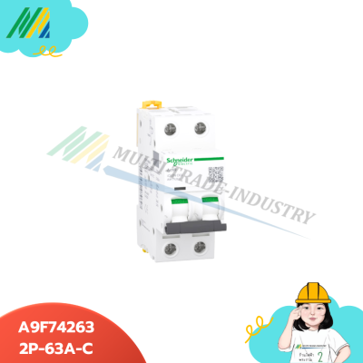เซอกิตเบรกเกอร์ A9F742 2P-Curve IC60N MCB - Schneider